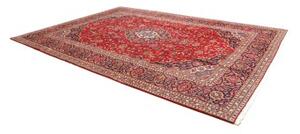 Tappeto Ardakan Medaglione Floreale Rosso Blu Scuro 255x350 Cm