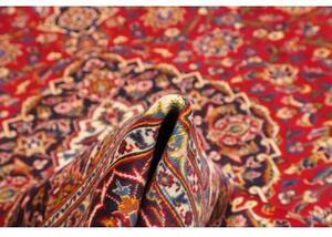 Tappeto Ardakan Medaglione Floreale Rosso Blu Scuro 255x350 Cm