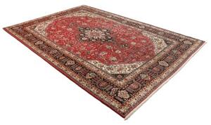 Tappeto Tabriz Stilizzato Rosso Blu Scuro 200x300 Cm