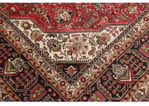 Tappeto Tabriz Stilizzato Rosso Blu Scuro 200x300 Cm