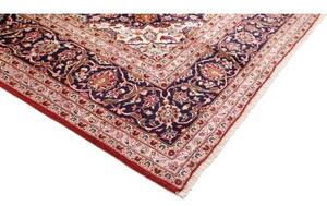 Tappeto Ardakan Medaglione Floreale Rosso Blu Scuro 246x349 Cm