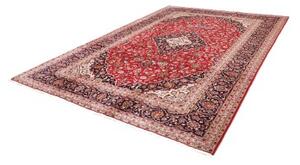 Tappeto Ardakan Medaglione Floreale Rosso Blu Scuro 246x349 Cm