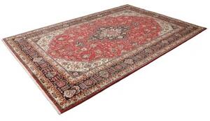 Tappeto Tabriz Stilizzato Rosso Blu Scuro 200x300 Cm