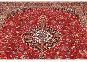 Tappeto Ardakan Medaglione Floreale Rosso Blu Scuro 255x350 Cm