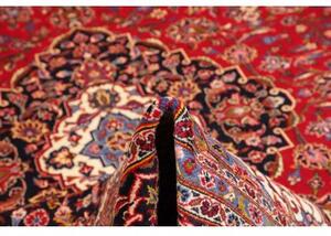 Tappeto Ardakan Medaglione Floreale Rosso Blu Scuro 293x396 Cm