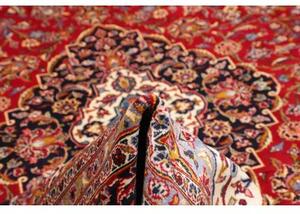 Tappeto Ardakan Medaglione Floreale Rosso Blu Scuro 306x410 Cm