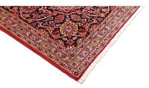 Tappeto Ardakan Medaglione Floreale Rosso Blu Scuro 293x396 Cm