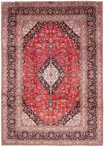 Tappeto Ardakan Medaglione Floreale Rosso Nero 253x366 Cm