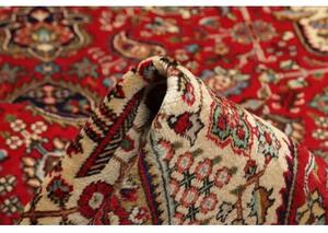 Tappeto Tabriz Stilizzato Rosso Blu Scuro 206x297 Cm