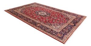 Tappeto Ardakan Medaglione Floreale Rosso Blu Scuro 200x304 Cm