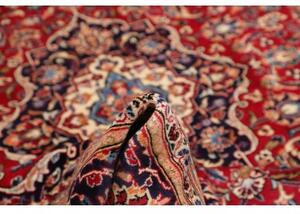 Tappeto Ardakan Medaglione Floreale Rosso Blu Scuro 200x304 Cm