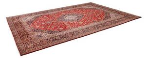 Tappeto Ardakan Medaglione Floreale Rosso Blu Scuro 255x358 Cm