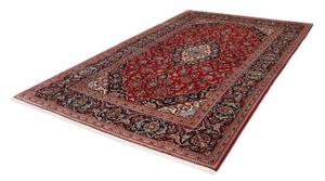 Tappeto Ardakan Medaglione Floreale Rosso Blu Scuro 196x303 Cm