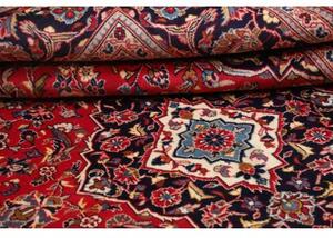 Tappeto Ardakan Medaglione Floreale Rosso Blu Scuro 197x302 Cm