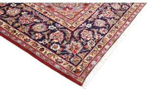 Tappeto Nadjafabad Medaglione Floreale Rosso Blu Notte 250x358 Cm