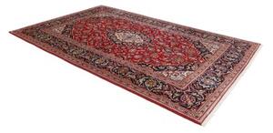 Tappeto Ardakan Medaglione Floreale Rosso Blu Scuro 196x303 Cm
