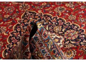 Tappeto Ardakan Medaglione Floreale Rosso Blu Scuro 255x358 Cm