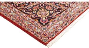 Tappeto Ardakan Medaglione Floreale Rosso Blu Scuro 250x350 Cm