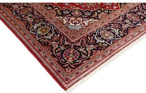Tappeto Ardakan Medaglione Floreale Rosso Blu Scuro 196x303 Cm