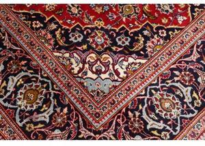 Tappeto Ardakan Medaglione Floreale Rosso Blu Scuro 196x303 Cm