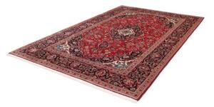 Tappeto Ardakan Medaglione Floreale Rosso Blu Scuro 197x302 Cm