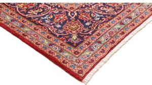 Tappeto Ardakan Medaglione Floreale Rosso Blu Scuro 242x343 Cm