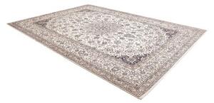 Tappeto Nain 9la Medaglione Floreale Avorio Blu 260x360 Cm