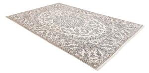 Tappeto Nain 9la Medaglione Floreale Avorio Blu 200x292 Cm