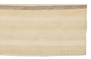 Tappeto Kilim Moderno Geometrico Avorio Marrone 163x233 Cm