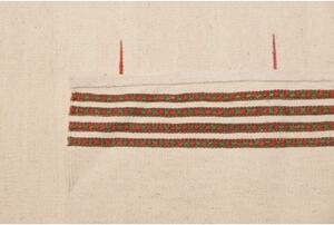 Tappeto Kilim Moderno Geometrico Avorio Multicolore 199x305 Cm