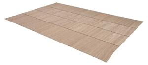 Tappeto Kilim Moderno Geometrico Beige Marrone 198x290 Cm