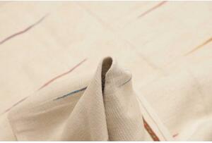 Tappeto Kilim Moderno Geometrico Avorio Multicolore 199x305 Cm