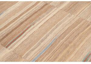 Tappeto Kilim Moderno Geometrico Beige Avorio 166x210 Cm