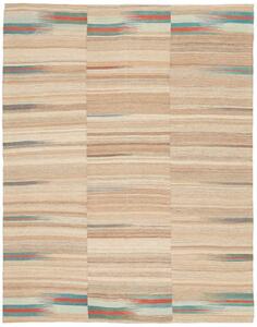 Tappeto Kilim Moderno Geometrico Beige Avorio 166x210 Cm