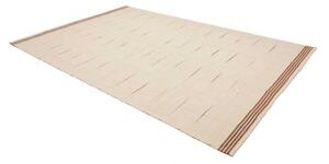 Tappeto Kilim Moderno Geometrico Avorio Multicolore 199x305 Cm