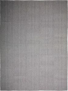 Tappeto Kilim Moderno Geometrico Grigio Antracite 258x345 Cm