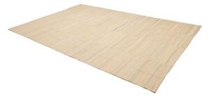 Tappeto Kilim Moderno Geometrico Becco Di Chiara Tonalità Sabbia 217x312 Cm