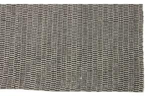 Tappeto Kilim Moderno Geometrico Grigio Antracite 258x345 Cm