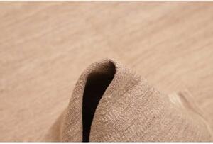 Tappeto Kilim Moderno Tinta Unita Beige Tortora 171x237 Cm