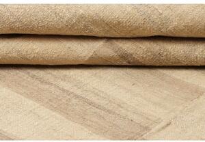 Tappeto Kilim Moderno Geometrico Beige Tortora 200x266 Cm
