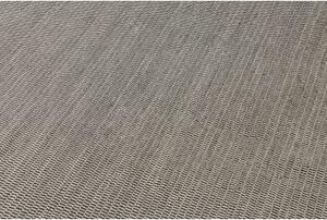 Tappeto Kilim Moderno Geometrico Grigio Antracite 258x345 Cm