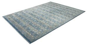 Tappeto Gabbeh Fine Geometrico Blu Beige 200x271 Cm