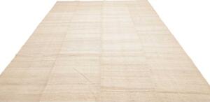 Tappeto Kilim Moderno Patchwork Avorio Beige 246x356 Cm