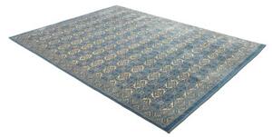 Tappeto Gabbeh Fine Geometrico Blu Beige 200x271 Cm