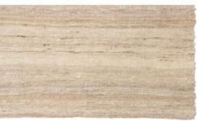 Tappeto Kilim Moderno Geometrico Beige Avorio 198x302 Cm
