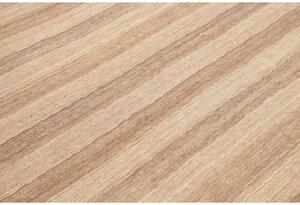Tappeto Kilim Moderno Geometrico Beige Avorio 207x308 Cm