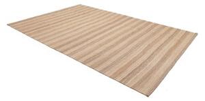 Tappeto Kilim Moderno Geometrico Beige Avorio 207x308 Cm