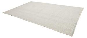 Tappeto Kilim Moderno Uni Geometrico Azzurro Avorio 214x331 Cm