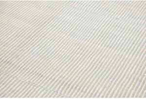 Tappeto Kilim Moderno Uni Geometrico Azzurro Avorio 214x331 Cm