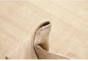 Tappeto Kilim Moderno Patchwork Beige Avorio 249x343 Cm